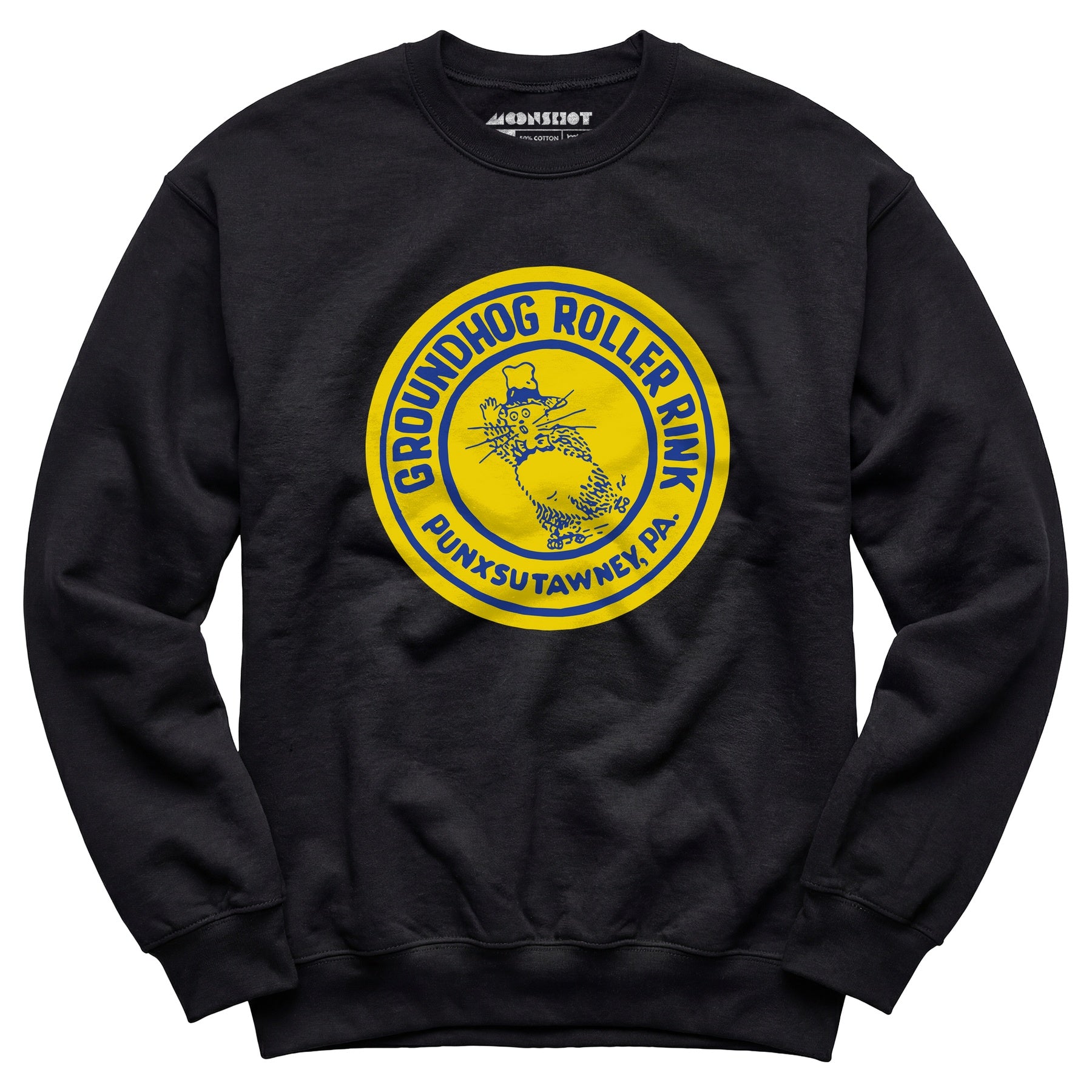 Groundhog Roller Rink - Punxsutawney, PA - Vintage Roller Rink - Unisex Sweatshirt
