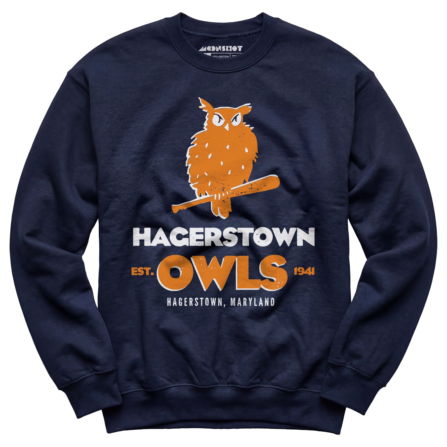 Hagerstown Owls - Maryland - Vintage Defunct Baseball Teams - Unisex Sweatshirt