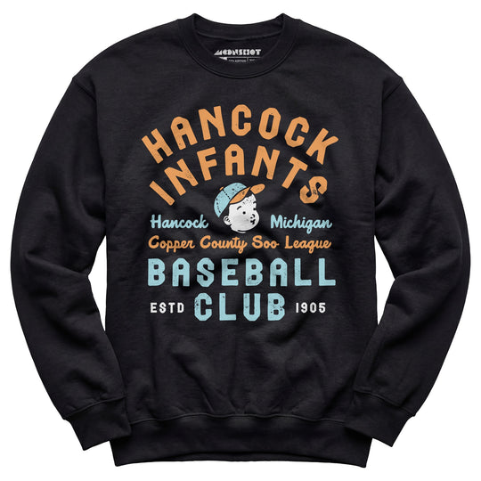 Hancock Infants - Michigan - Vintage Defunct Baseball Teams - Unisex Sweatshirt