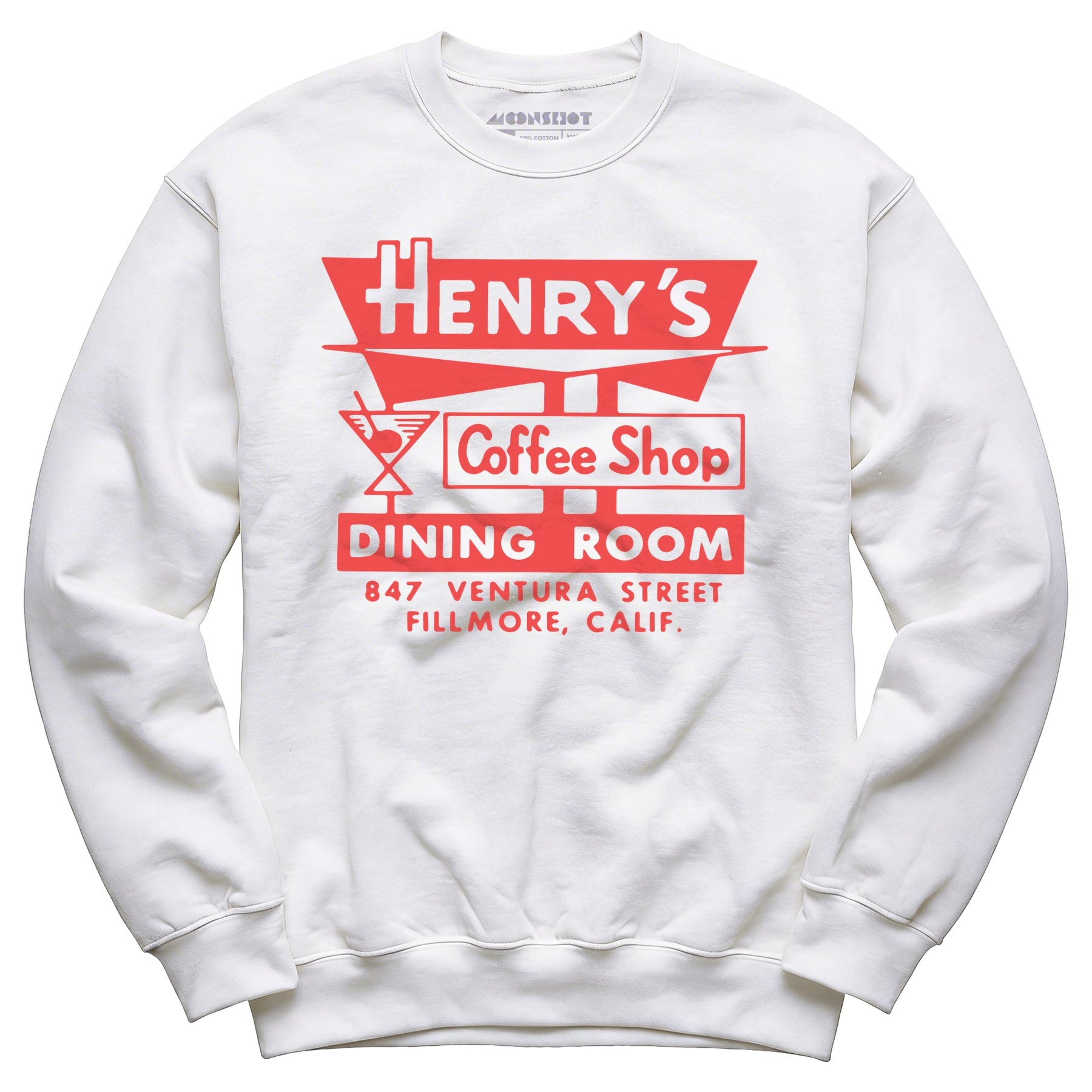 Henry's - Fillmore, CA - Vintage Restaurant - Unisex Sweatshirt