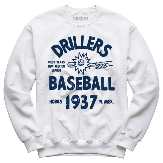 Hobbs Drillers - New Mexico - Vintage Defunct Baseball Teams - Unisex Sweatshirt