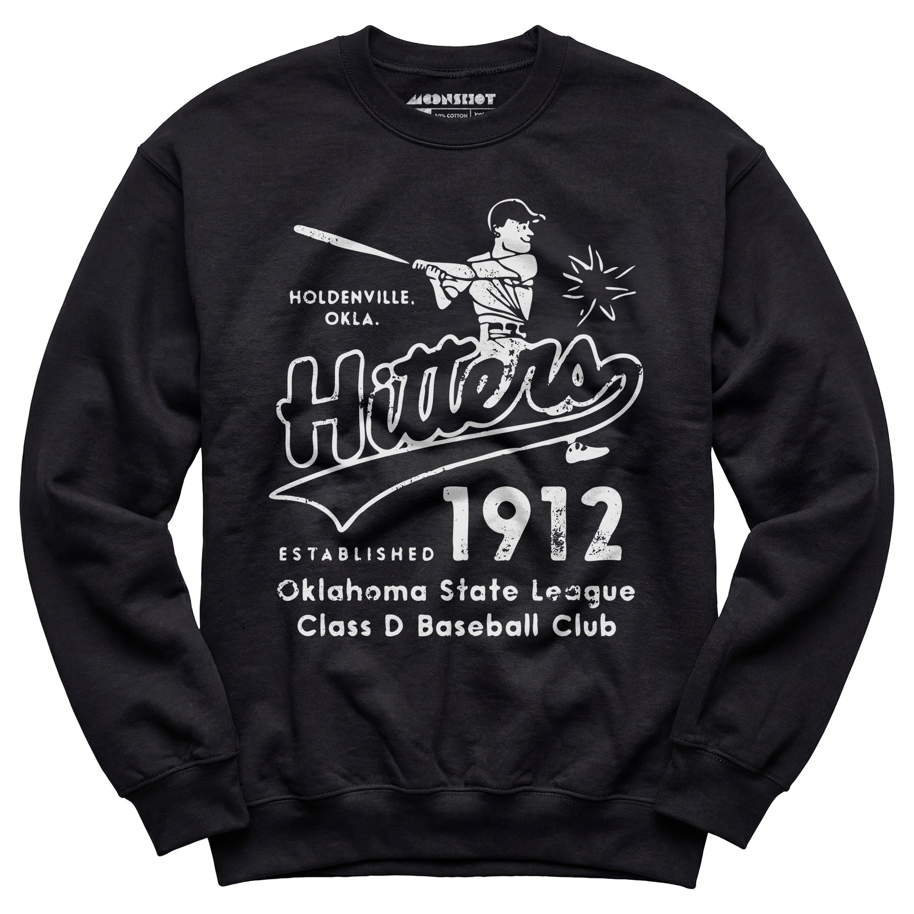 Holdenville Hitters - Oklahoma - Vintage Defunct Baseball Teams - Unisex Sweatshirt