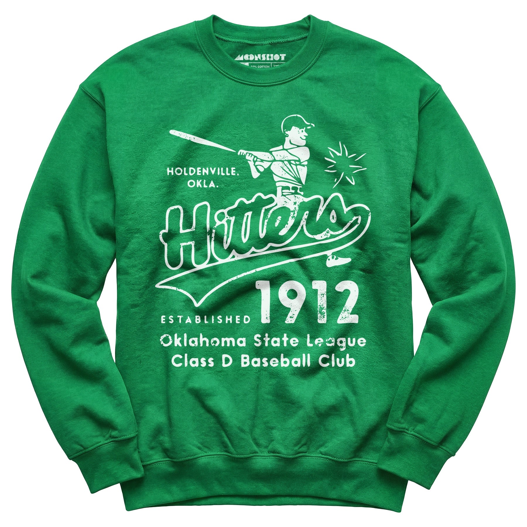 Holdenville Hitters - Oklahoma - Vintage Defunct Baseball Teams - Unisex Sweatshirt
