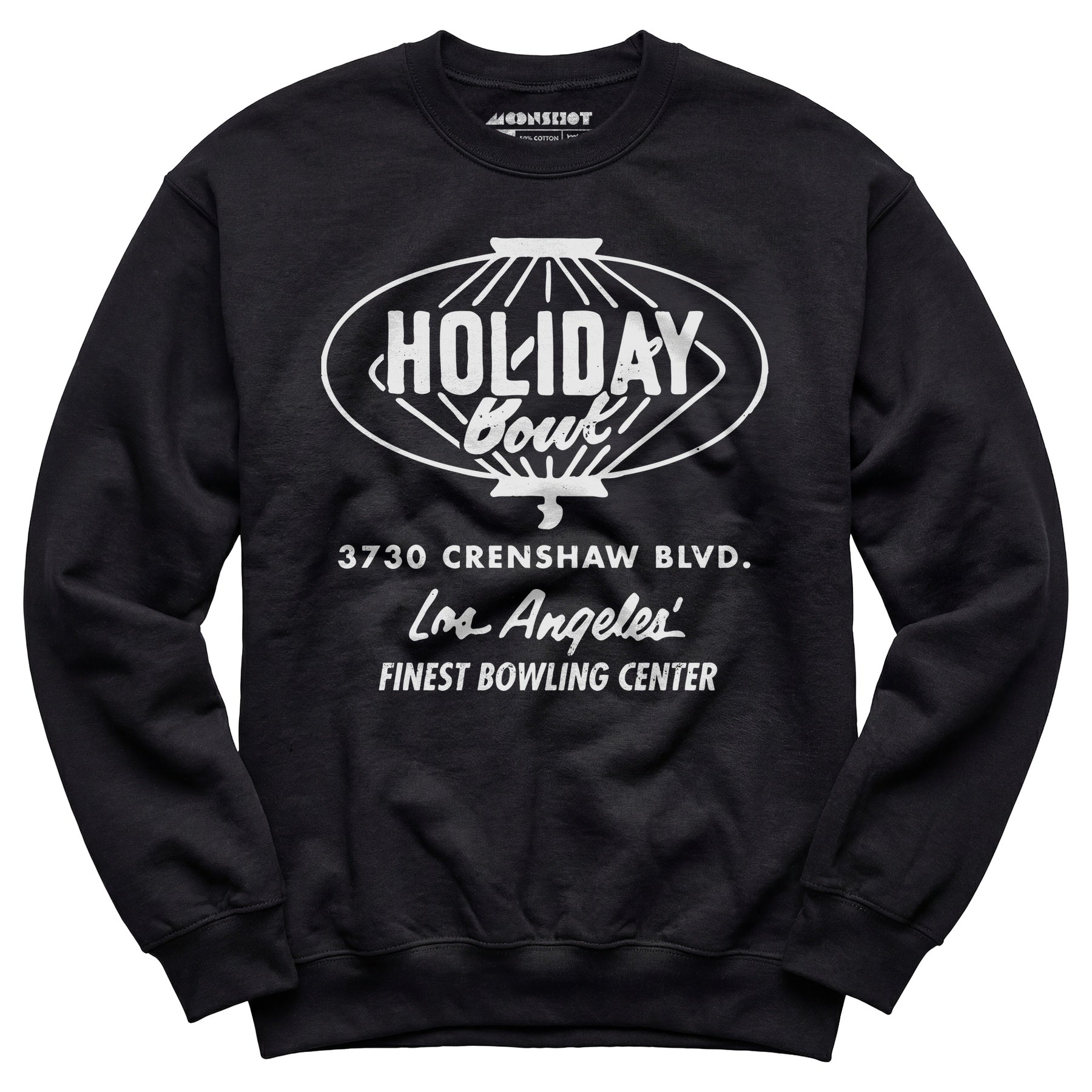 Holiday Bowl - Los Angeles, CA - Vintage Bowling Alley - Unisex Sweatshirt