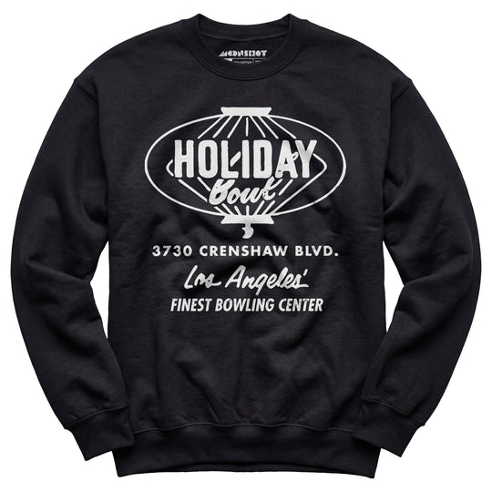 Holiday Bowl - Los Angeles, CA - Vintage Bowling Alley - Unisex Sweatshirt