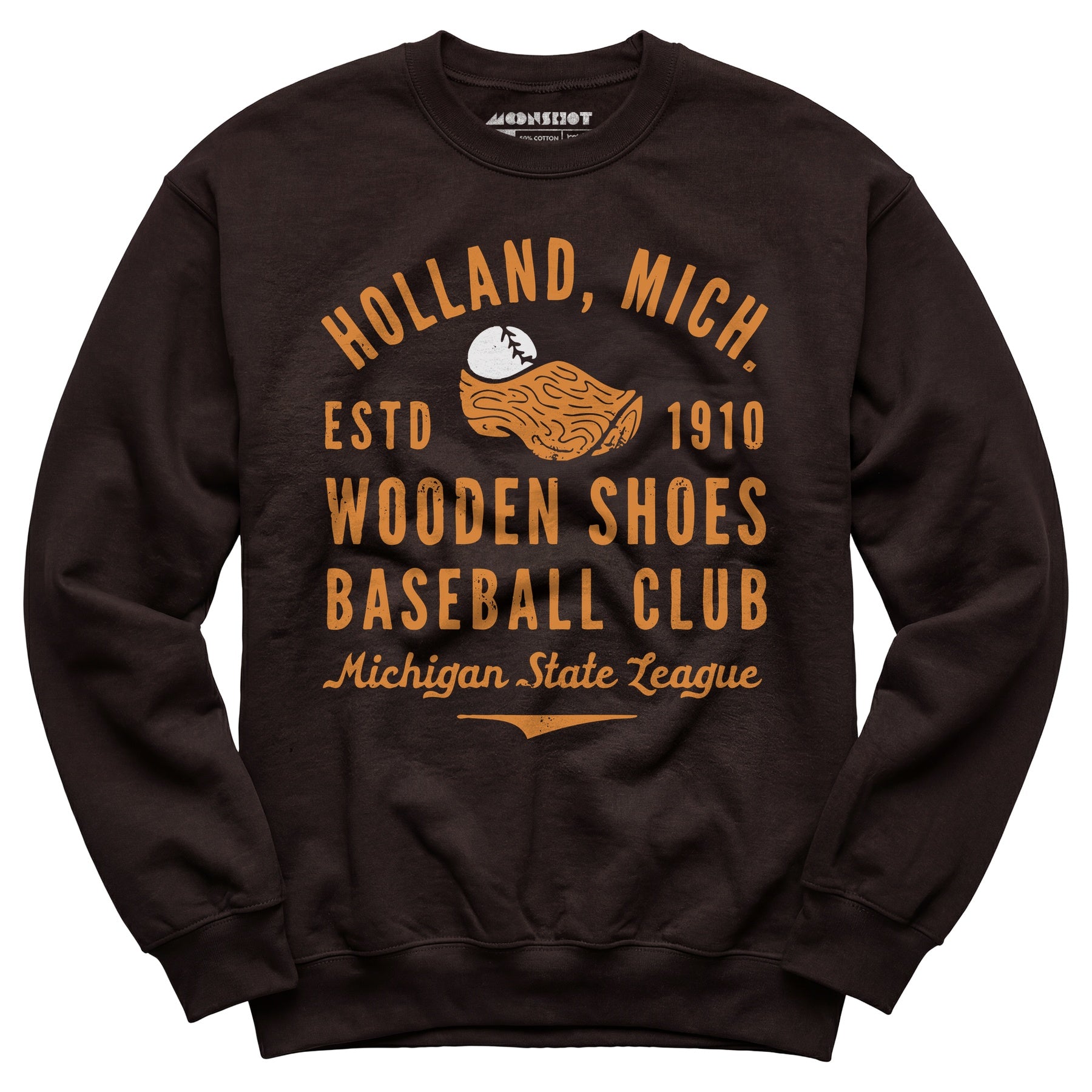 Holland Wooden Shoes - Michigan - Vintage Defunct Baseball Teams - Unisex Sweatshirt