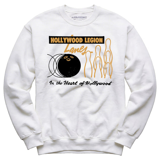 Hollywood Legion Lanes - Hollywood, CA - Vintage Bowling Alley - Unisex Sweatshirt