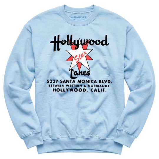 Hollywood Star Lanes v2 - Los Angeles, CA - Vintage Bowling Alley - Unisex Sweatshirt