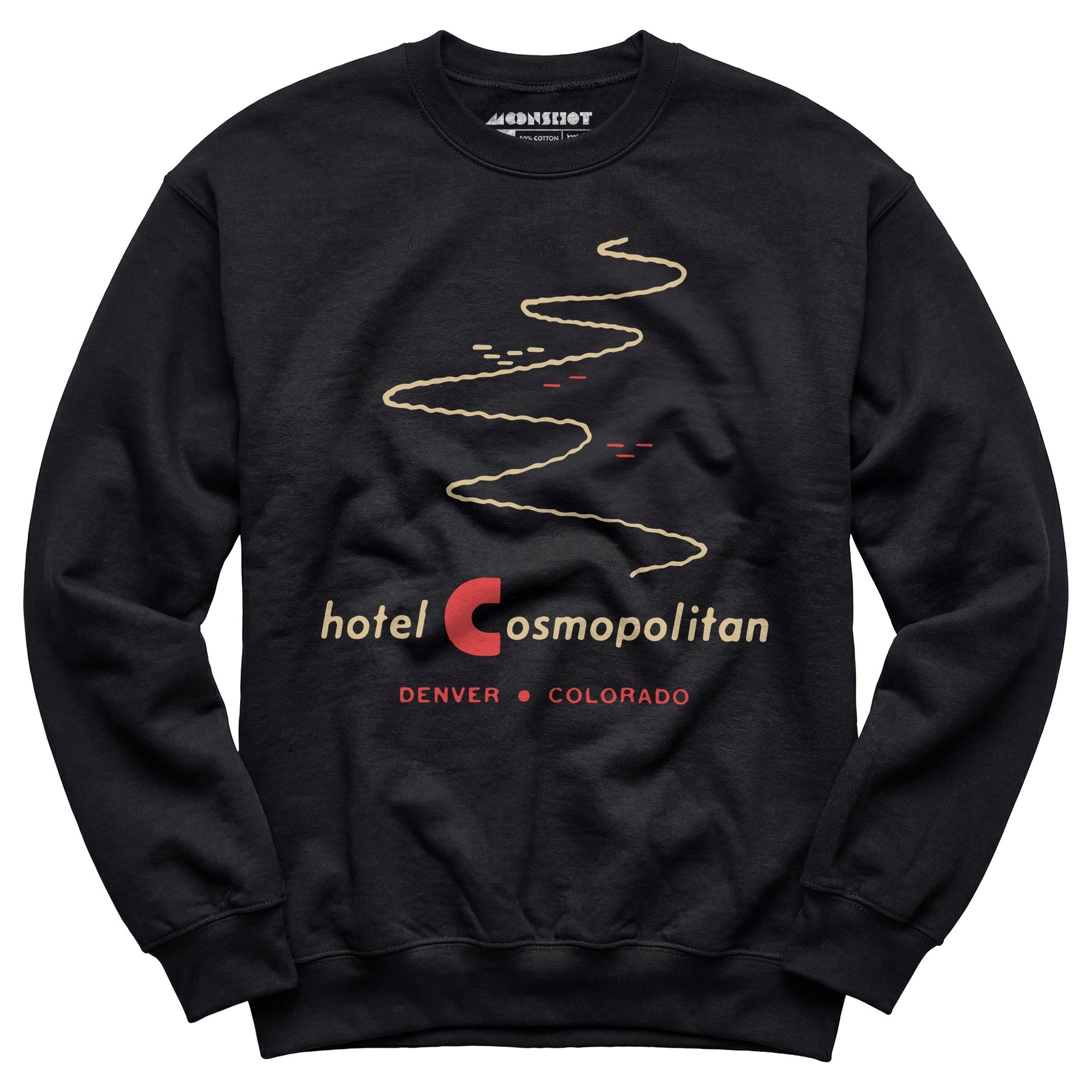 Hotel Cosmopolitan - Denver, CO - Vintage Hotel - Unisex Sweatshirt