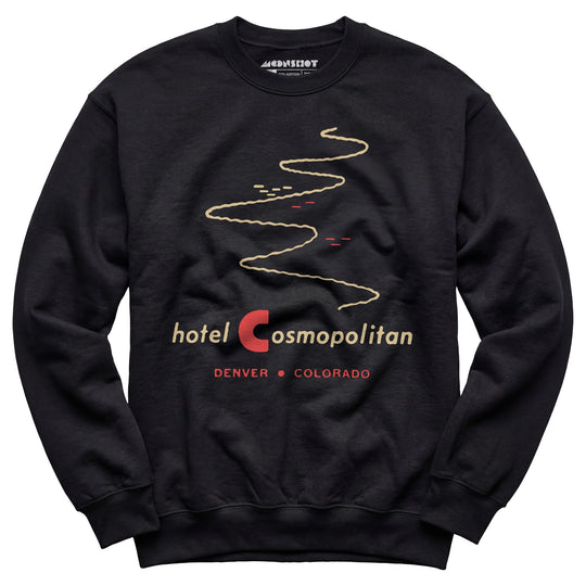 Hotel Cosmopolitan - Denver, CO - Vintage Hotel - Unisex Sweatshirt