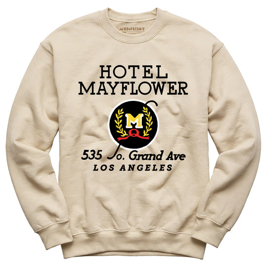 Hotel Mayflower - Los Angeles, CA - Vintage Hotel - Unisex Sweatshirt