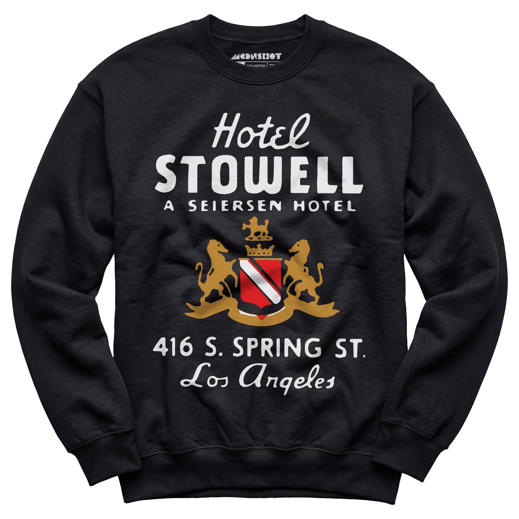 Hotel Stowell - Los Angeles, CA - Vintage Hotel - Unisex Sweatshirt