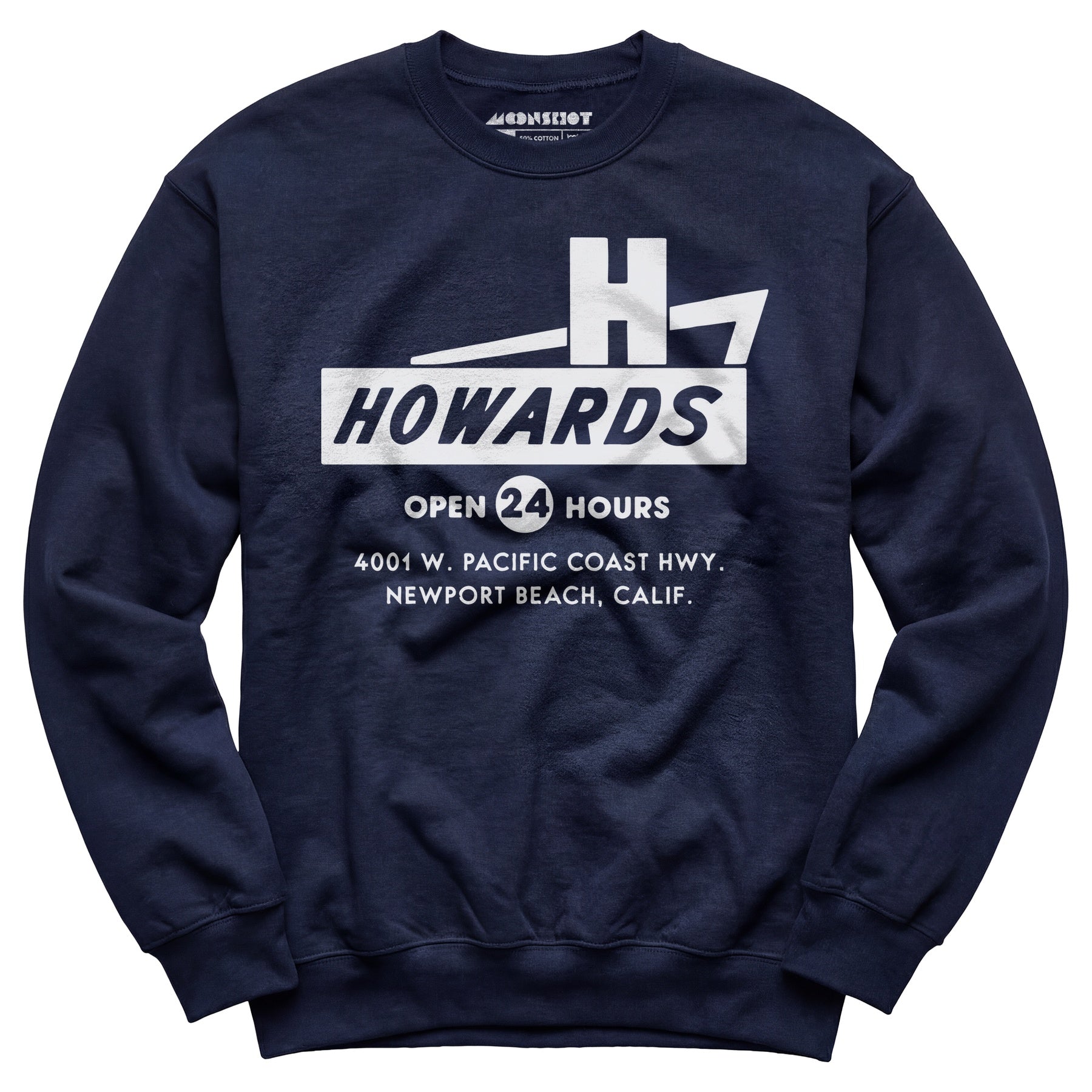 Howard's - Newport Beach, CA - Vintage Restaurant - Unisex Sweatshirt