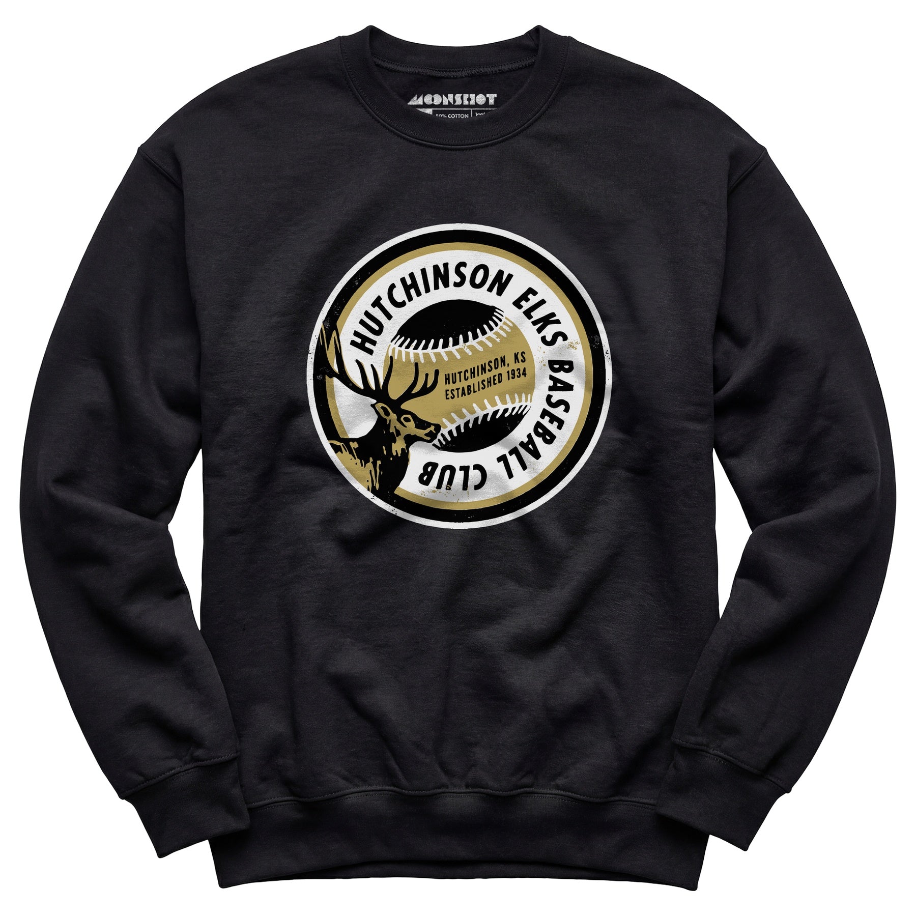 Hutchinson Elks - Kansas - Vintage Defunct Baseball Teams - Unisex Sweatshirt