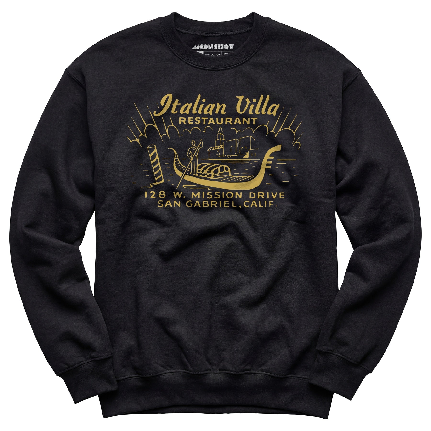 Italian Villa - San Gabriel, CA - Vintage Restaurant - Unisex Sweatshirt