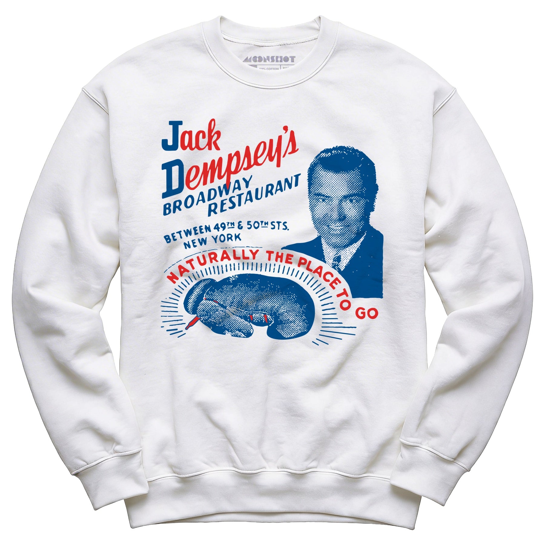 Jack Dempsey's v1 - Manhattan, NY - Vintage Restaurant - Unisex Sweatshirt