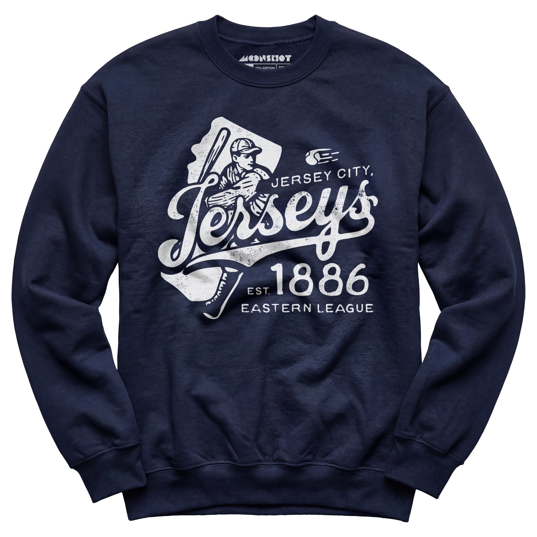Jersey City Jerseys - New Jersey - Vintage Defunct Baseball Teams - Unisex Sweatshirt