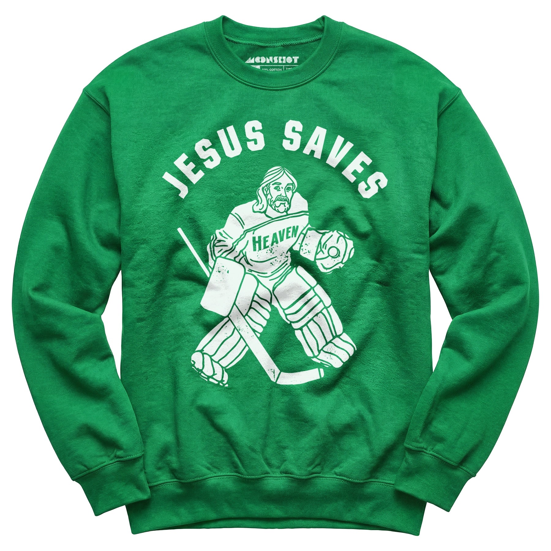 Jesus Saves - Hockey - Unisex Sweatshirt