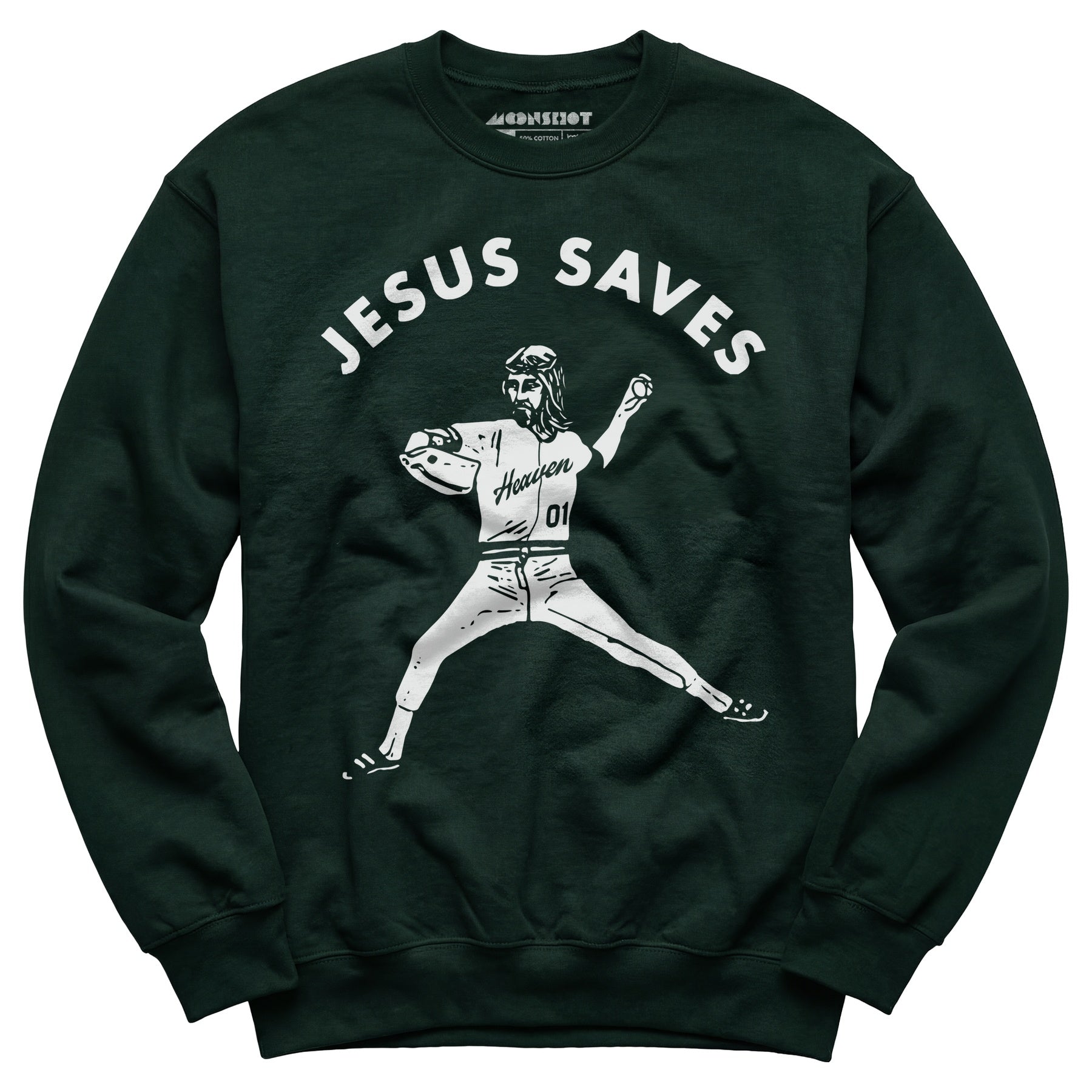 Jesus Saves - Lefty - Unisex Sweatshirt