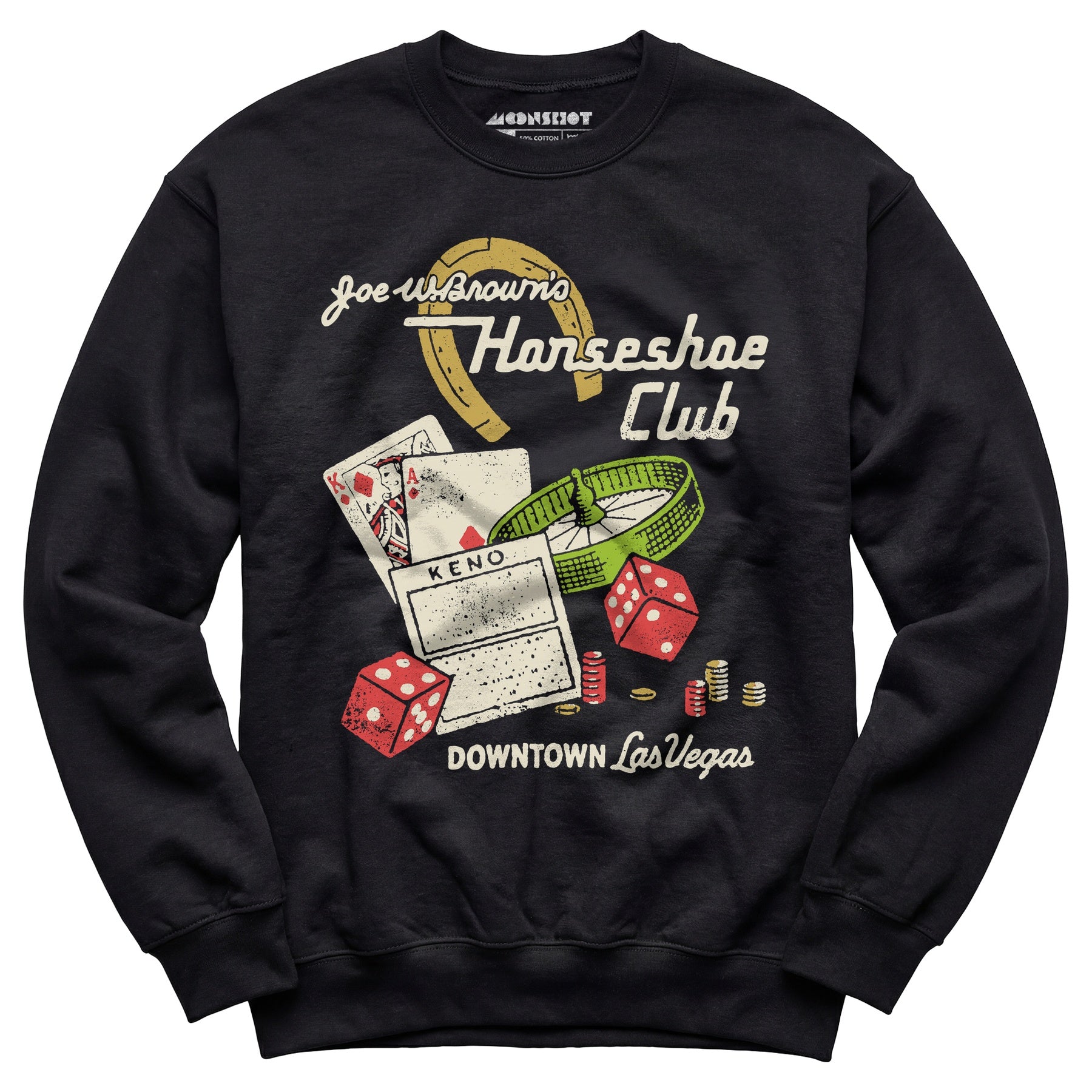 Joe W. Brown's Horseshoe Club - Vintage Las Vegas - Unisex Sweatshirt
