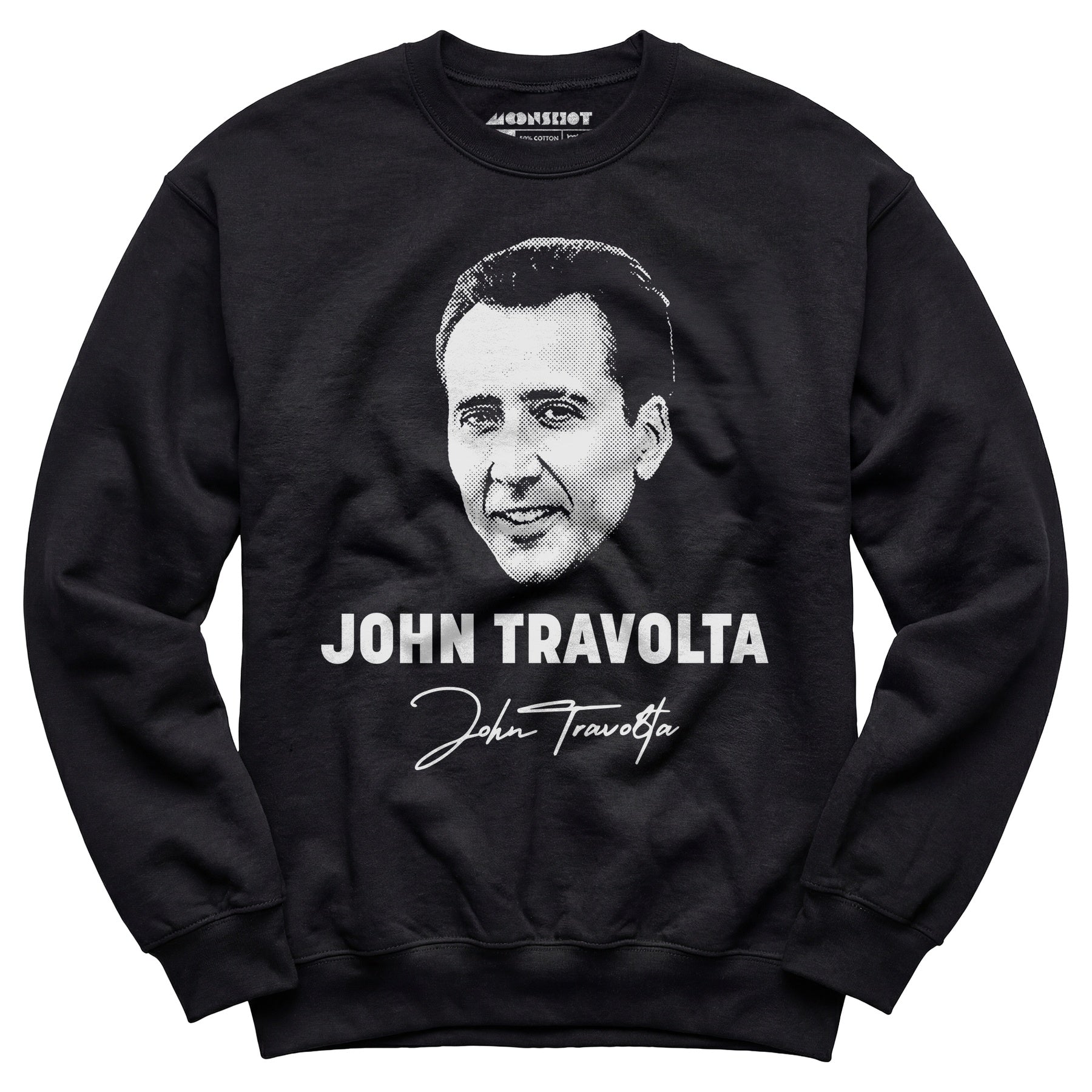 John Travolta - Nicolas Cage Face Off Mashup - Unisex Sweatshirt