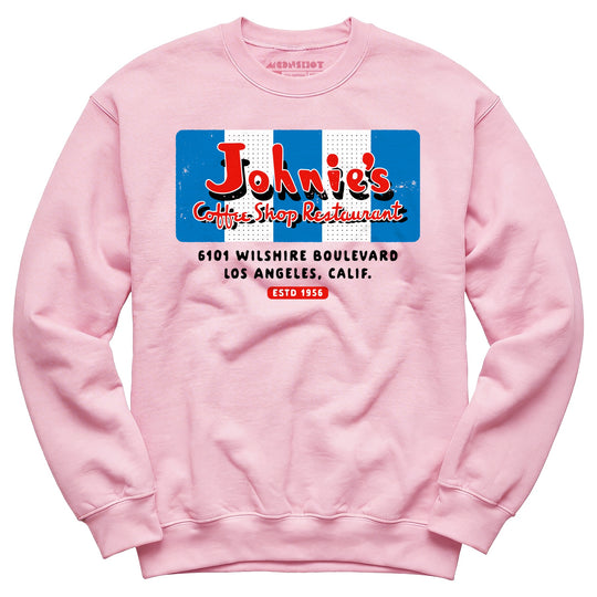 Johnie's Coffee Shop - Los Angeles, CA - Vintage Restaurant - Unisex Sweatshirt