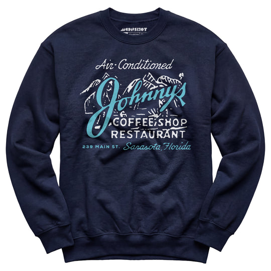 Johnny's - Sarasota, FL - Vintage Restaurant - Unisex Sweatshirt