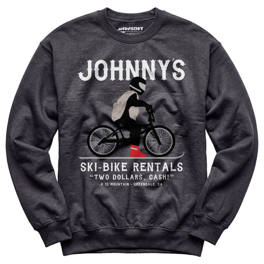 Johnny's Ski Bike Rentals - Unisex Sweatshirt