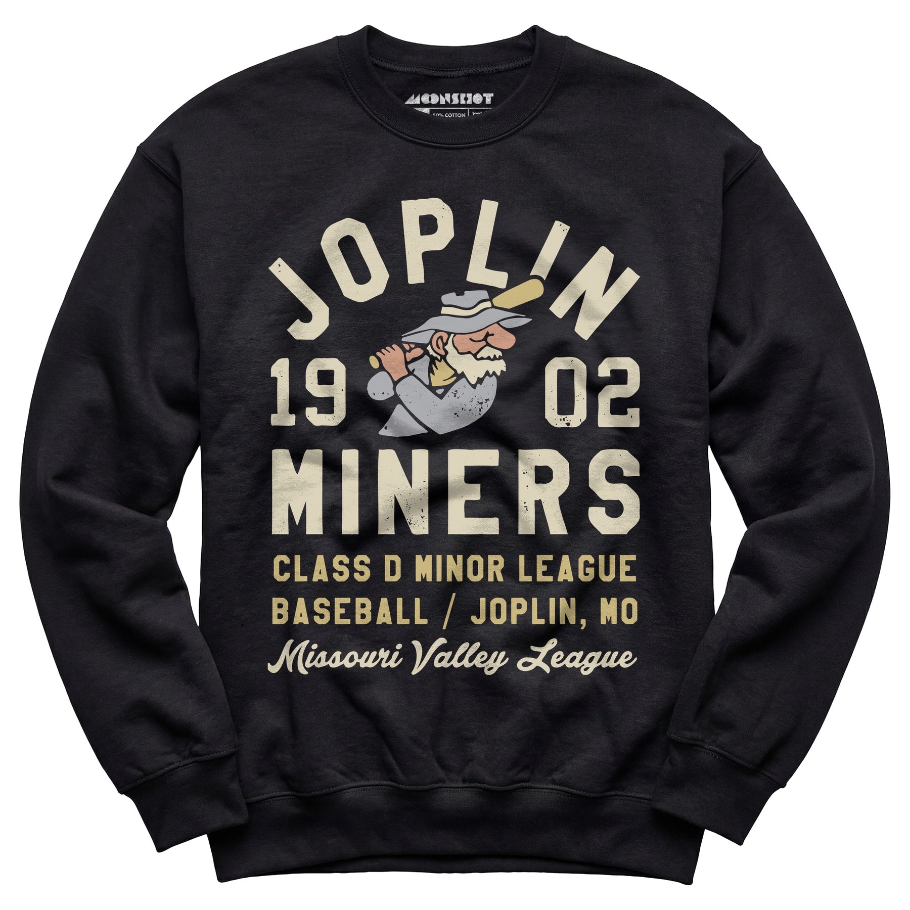Joplin Miners - Missouri - Vintage Defunct Baseball Teams - Unisex Sweatshirt