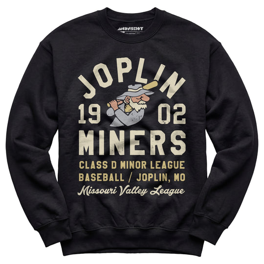 Joplin Miners - Missouri - Vintage Defunct Baseball Teams - Unisex Sweatshirt