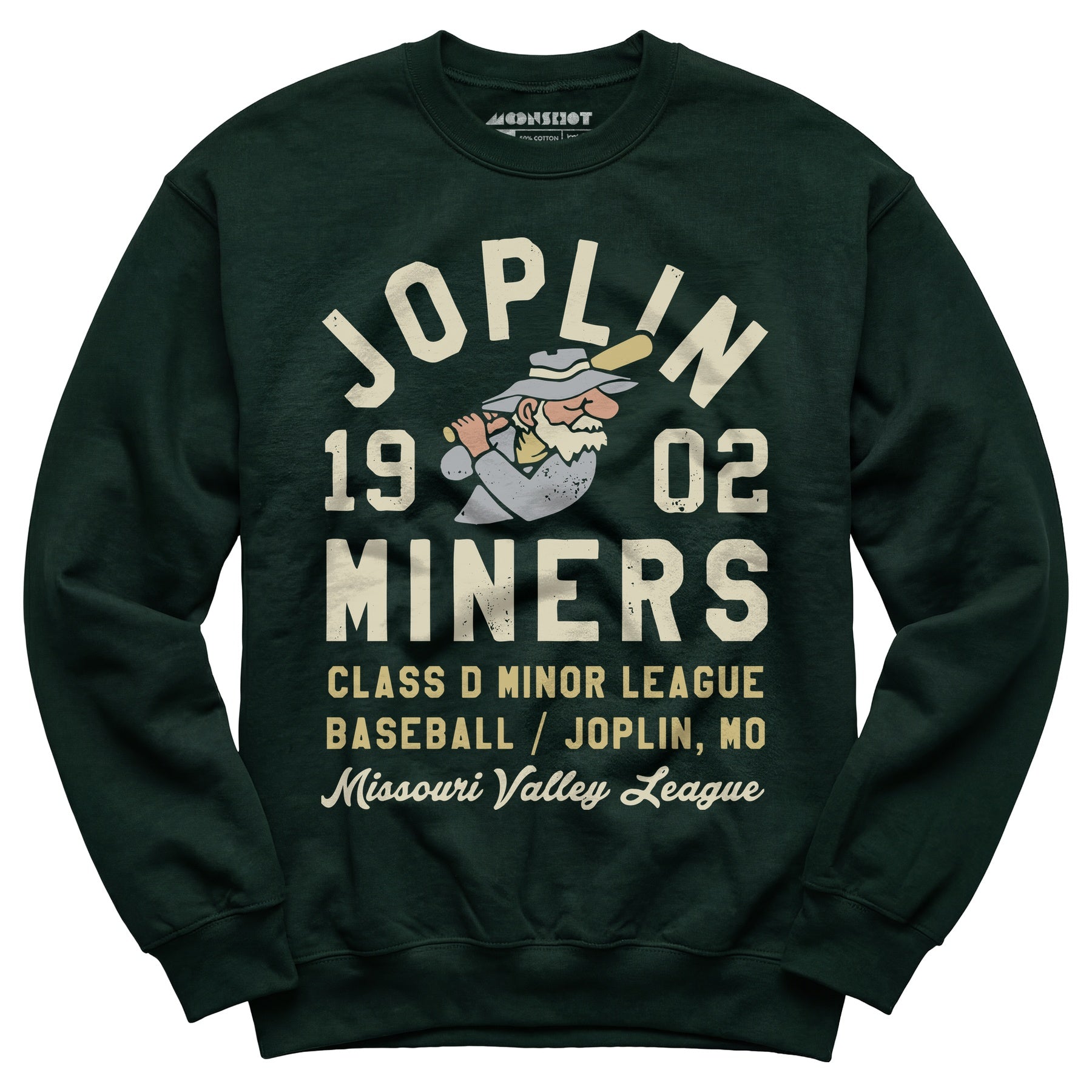 Joplin Miners - Missouri - Vintage Defunct Baseball Teams - Unisex Sweatshirt