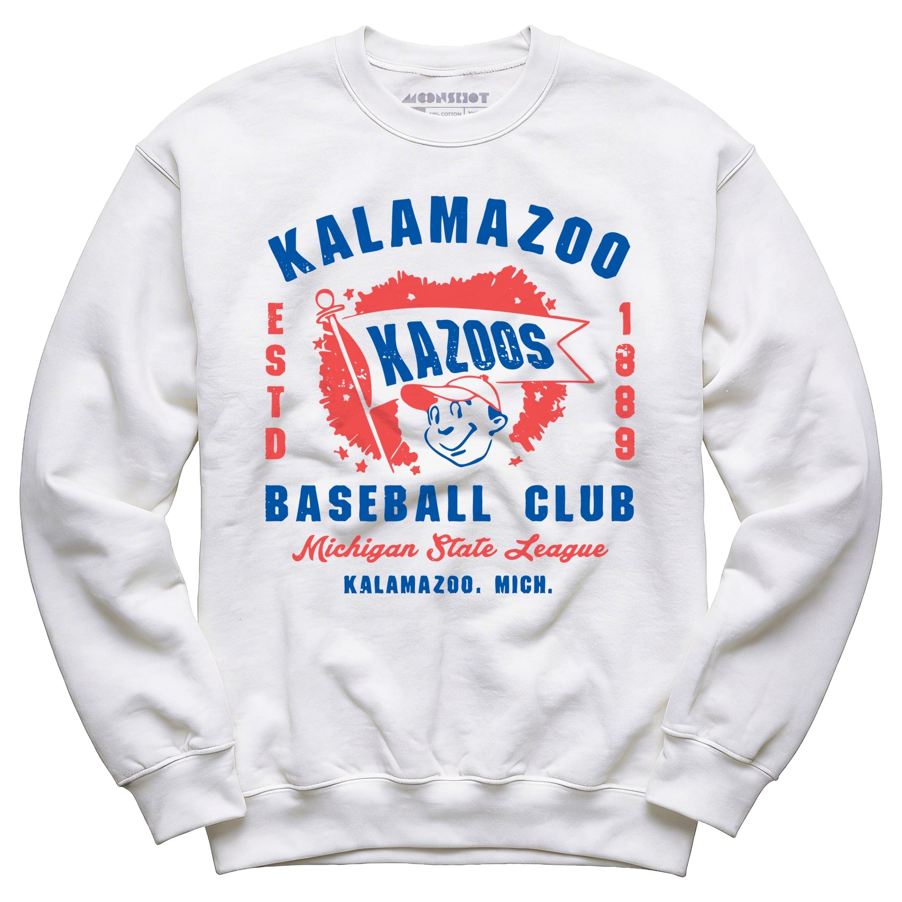 Kalamazoo Kazoos - Michigan - Vintage Defunct Baseball Teams - Unisex Sweatshirt