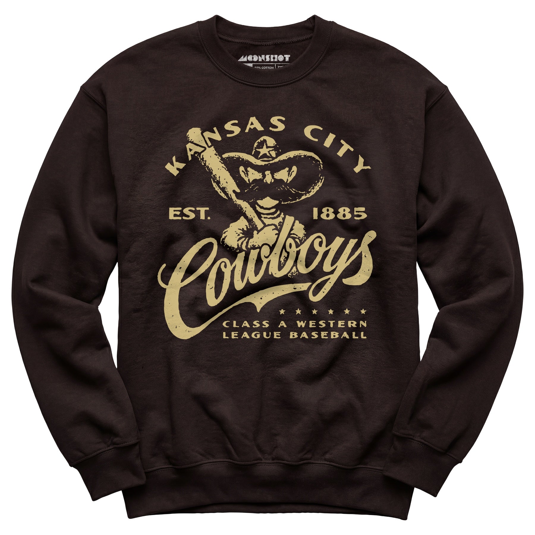 Kansas City Cowboys - Missouri - Vintage Defunct Baseball Teams - Unisex Sweatshirt