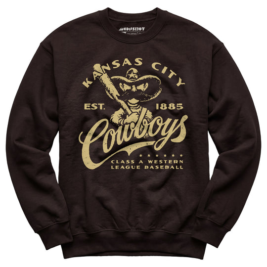 Kansas City Cowboys - Missouri - Vintage Defunct Baseball Teams - Unisex Sweatshirt