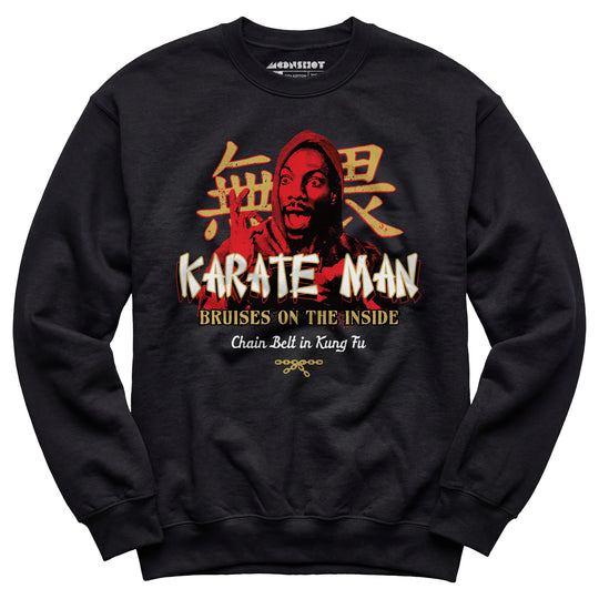 Karate Man - Chain Belt in Kung Fu - Unisex Sweatshirt