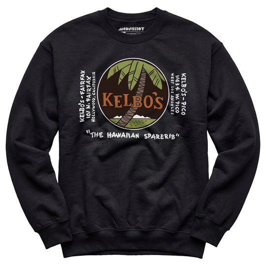Kelbo's - Los Angeles, CA - Vintage Tiki Bar - Unisex Sweatshirt