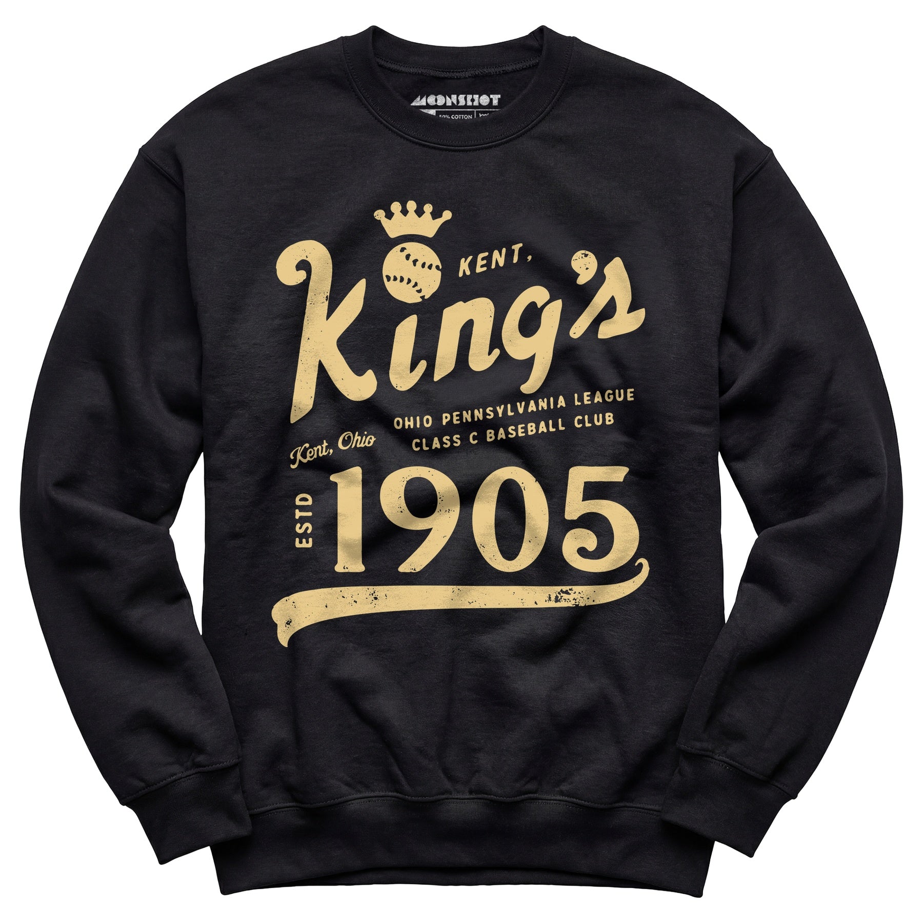 Kent Kings - Ohio - Vintage Defunct Baseball Teams - Unisex Sweatshirt