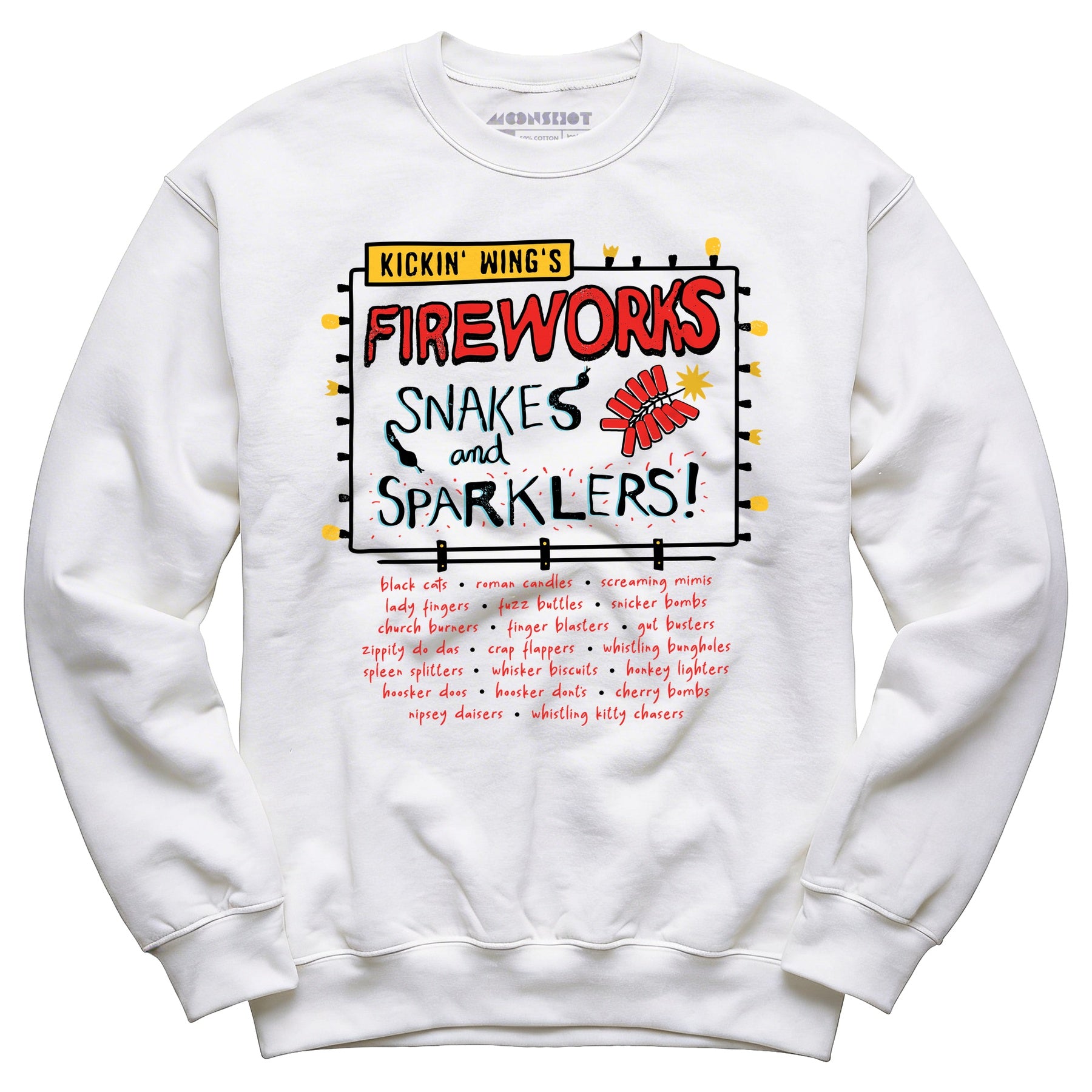Kickin' Wing's Fireworks - Unisex Sweatshirt