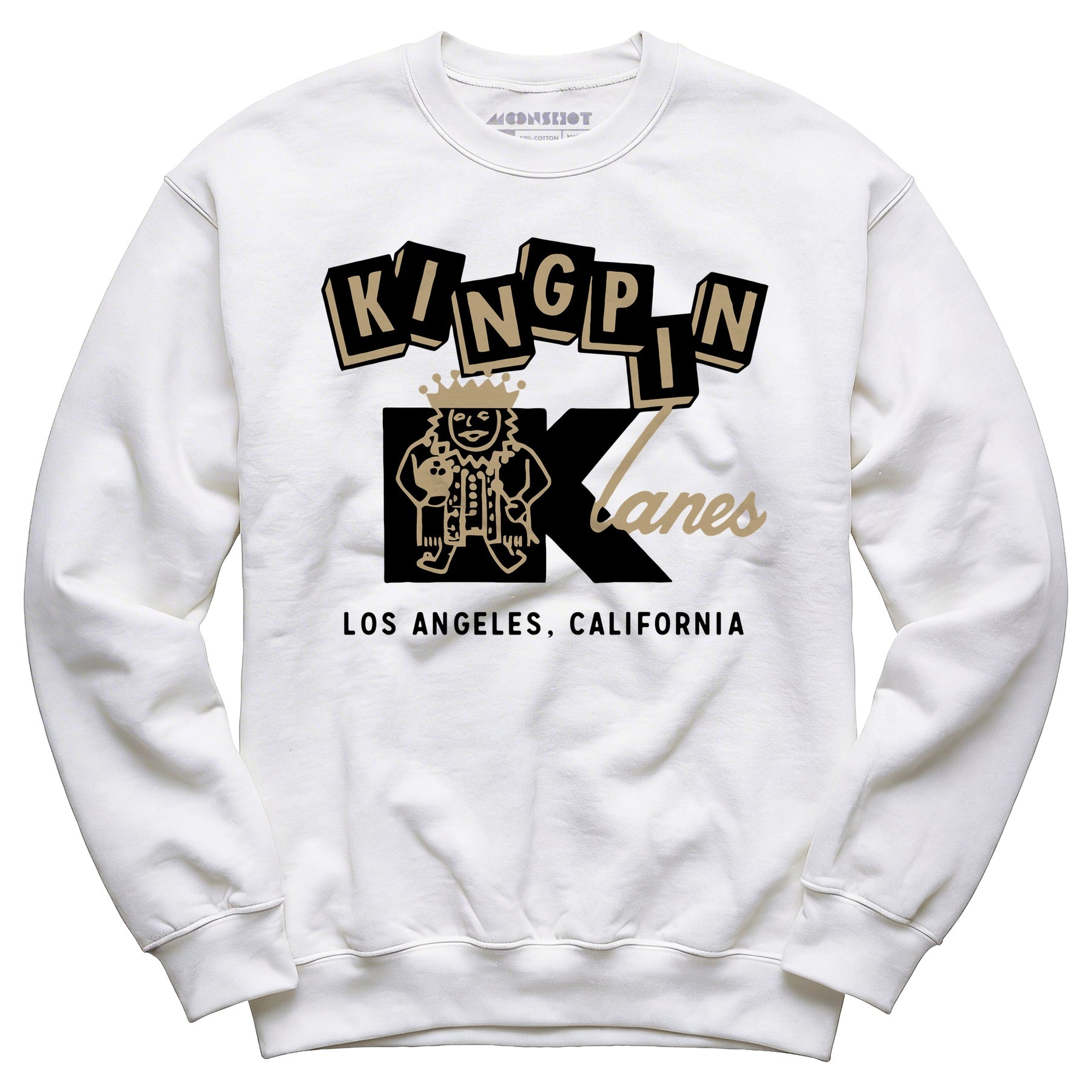 Kingpin Lanes - Los Angeles, CA - Vintage Bowling Alley - Unisex Sweatshirt
