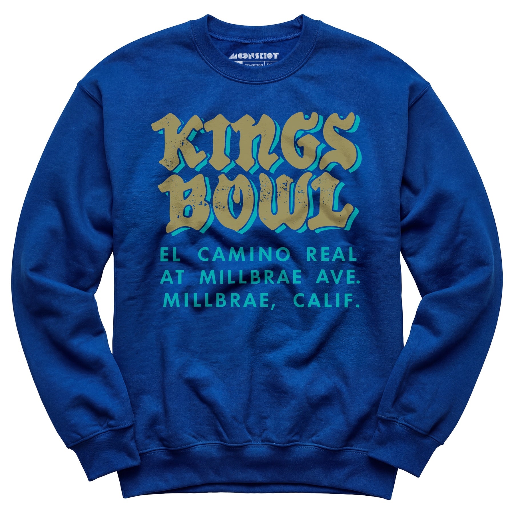 Kings Bowl - Millbrae, CA - Vintage Bowling Alley - Unisex Sweatshirt