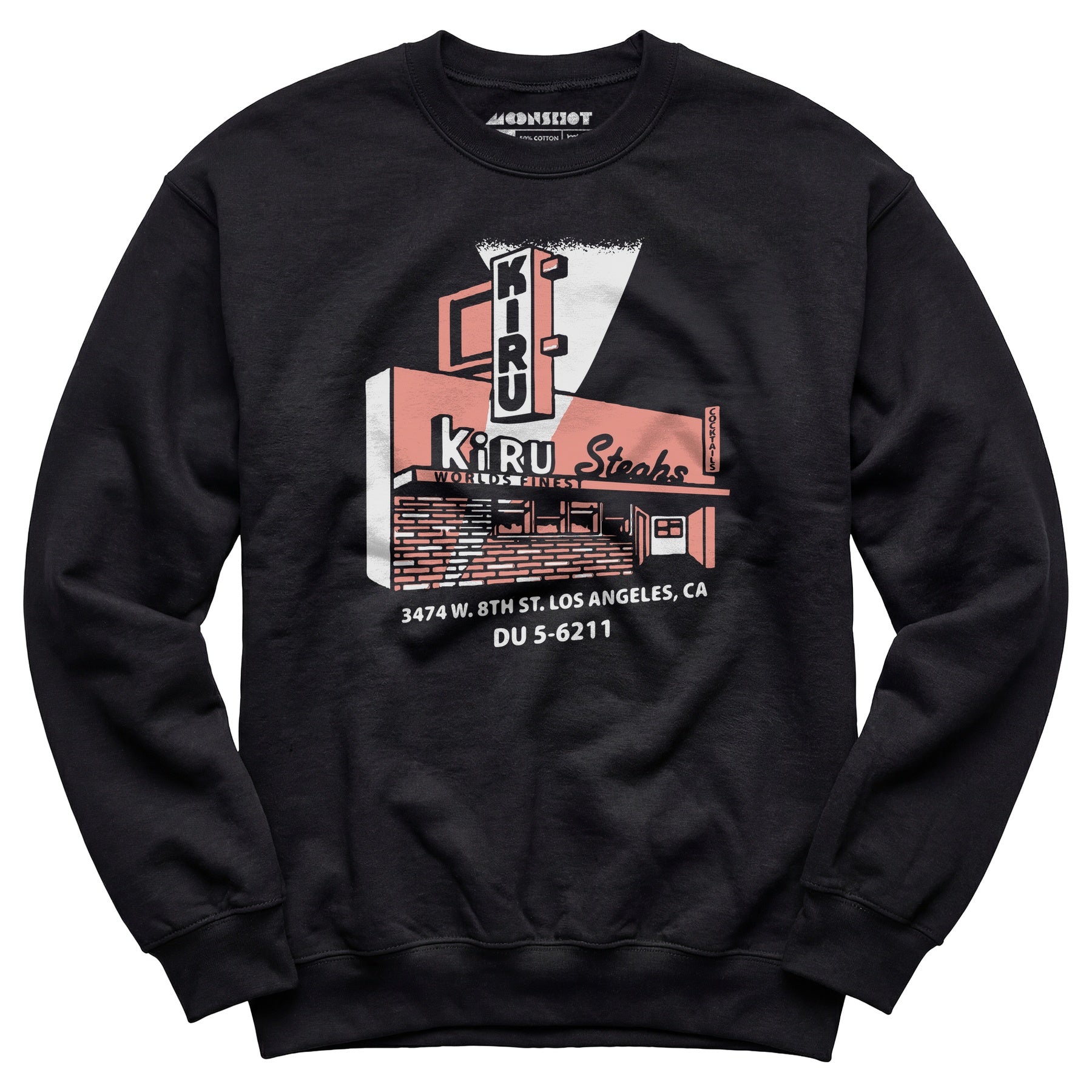 Kiru Steaks - Los Angeles, CA - Vintage Restaurant - Unisex Sweatshirt