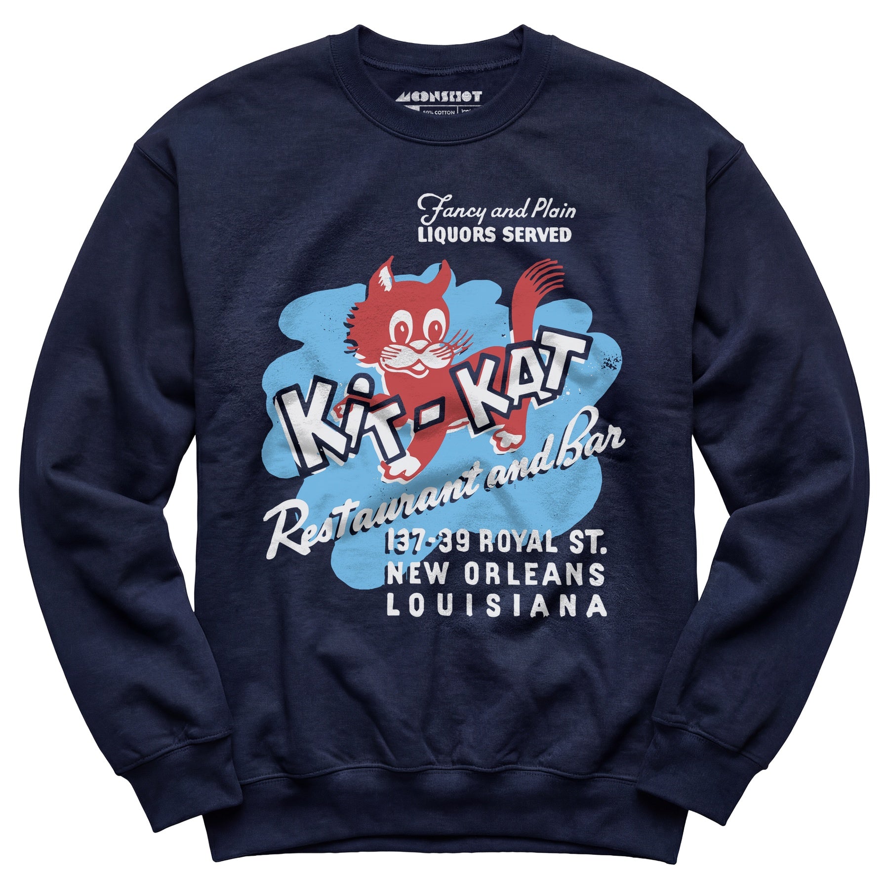 Kit-Kat - New Orleans, LA - Vintage Restaurant - Unisex Sweatshirt