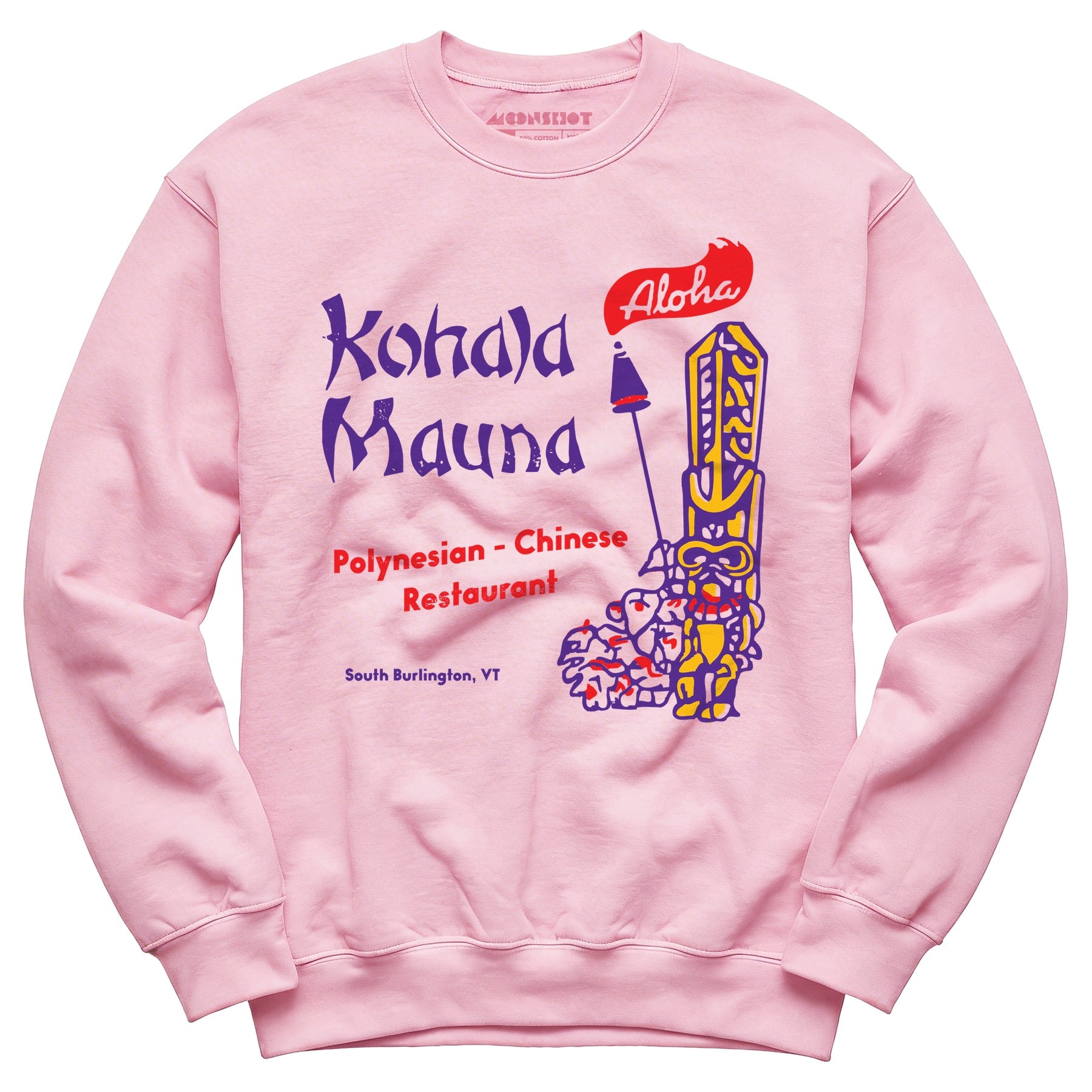 Kohala Mauna - South Burlington, VT - Vintage Tiki Bar - Unisex Sweatshirt