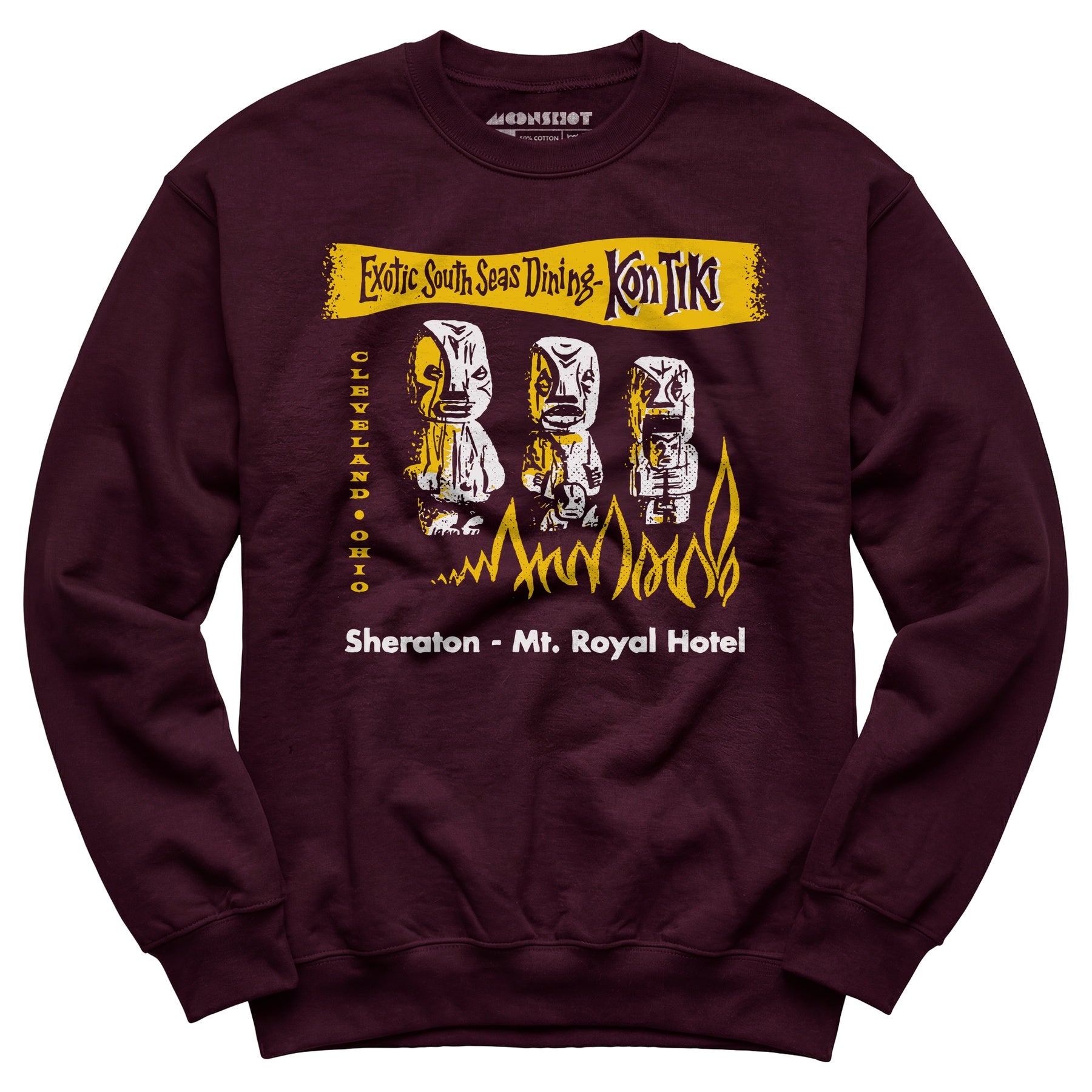 Kon-Tiki v2 - Cleveland, OH - Vintage Tiki Bar - Unisex Sweatshirt