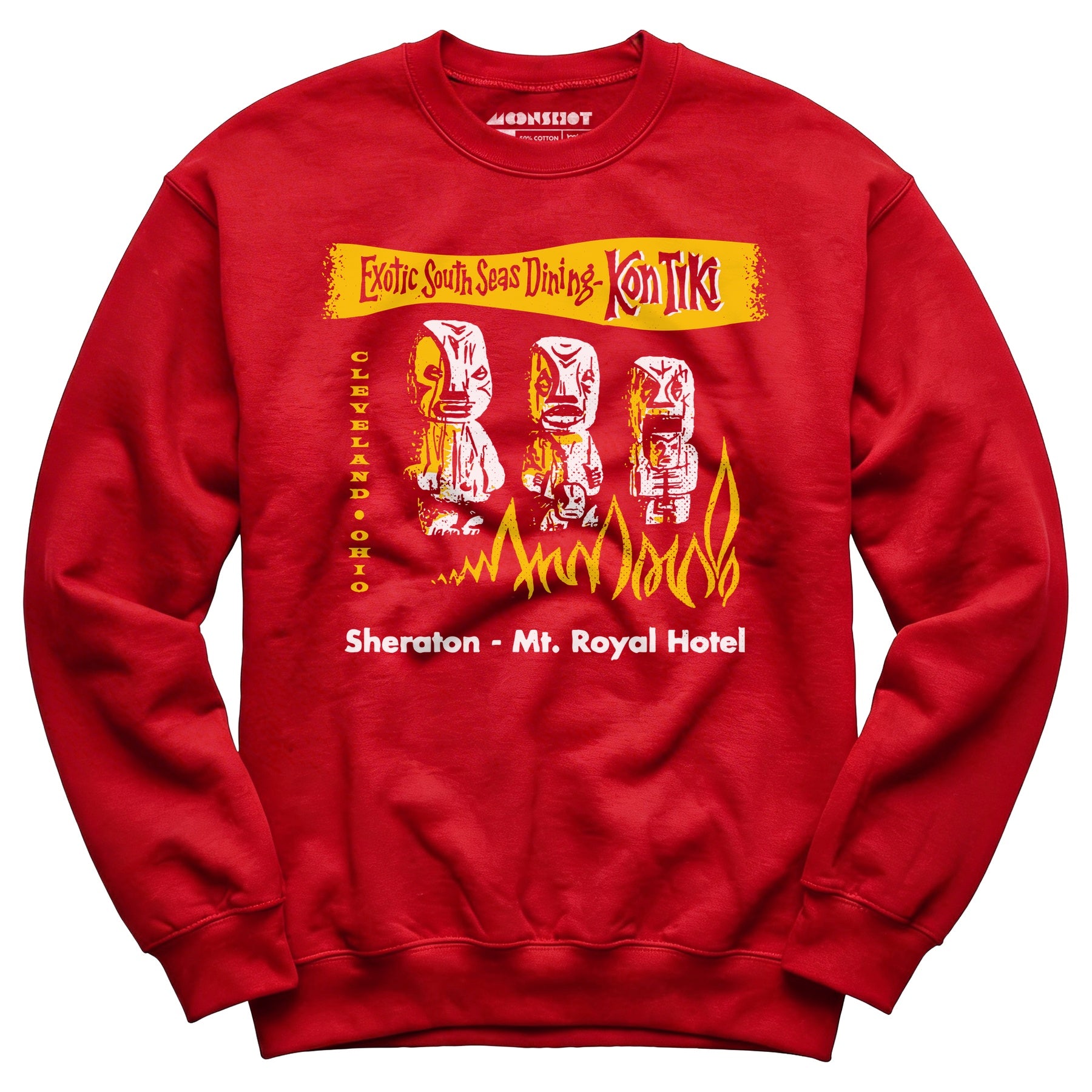 Kon-Tiki v2 - Cleveland, OH - Vintage Tiki Bar - Unisex Sweatshirt