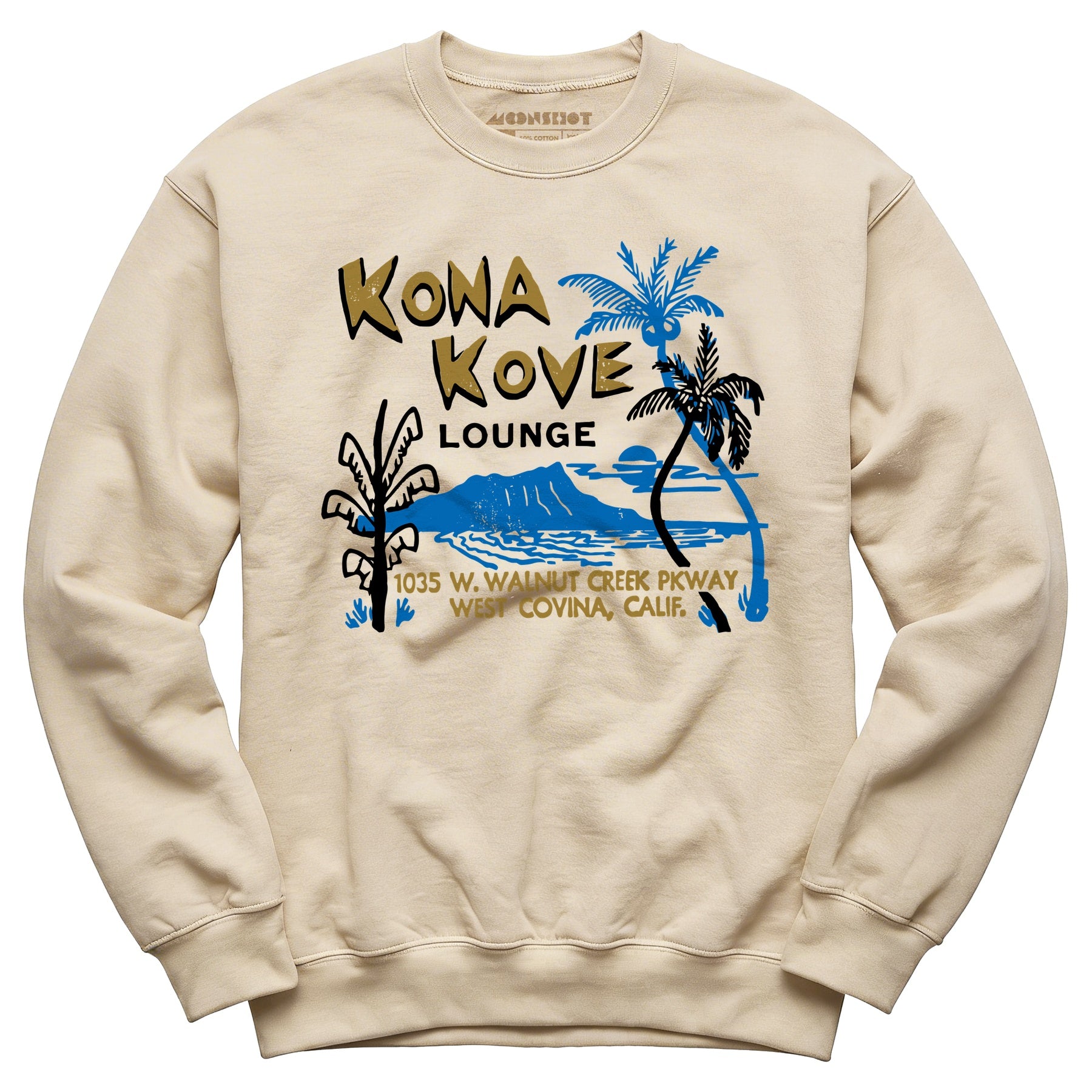 Kona Kove Lounge - West Covina, CA - Vintage Tiki Bar - Unisex Sweatshirt
