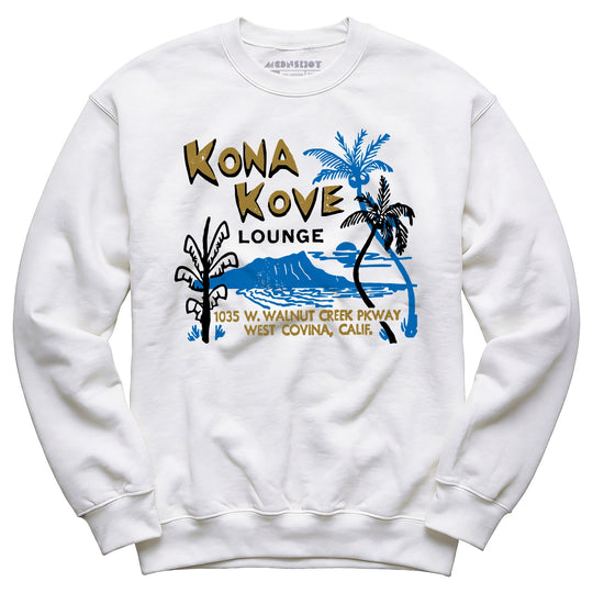 Kona Kove Lounge - West Covina, CA - Vintage Tiki Bar - Unisex Sweatshirt
