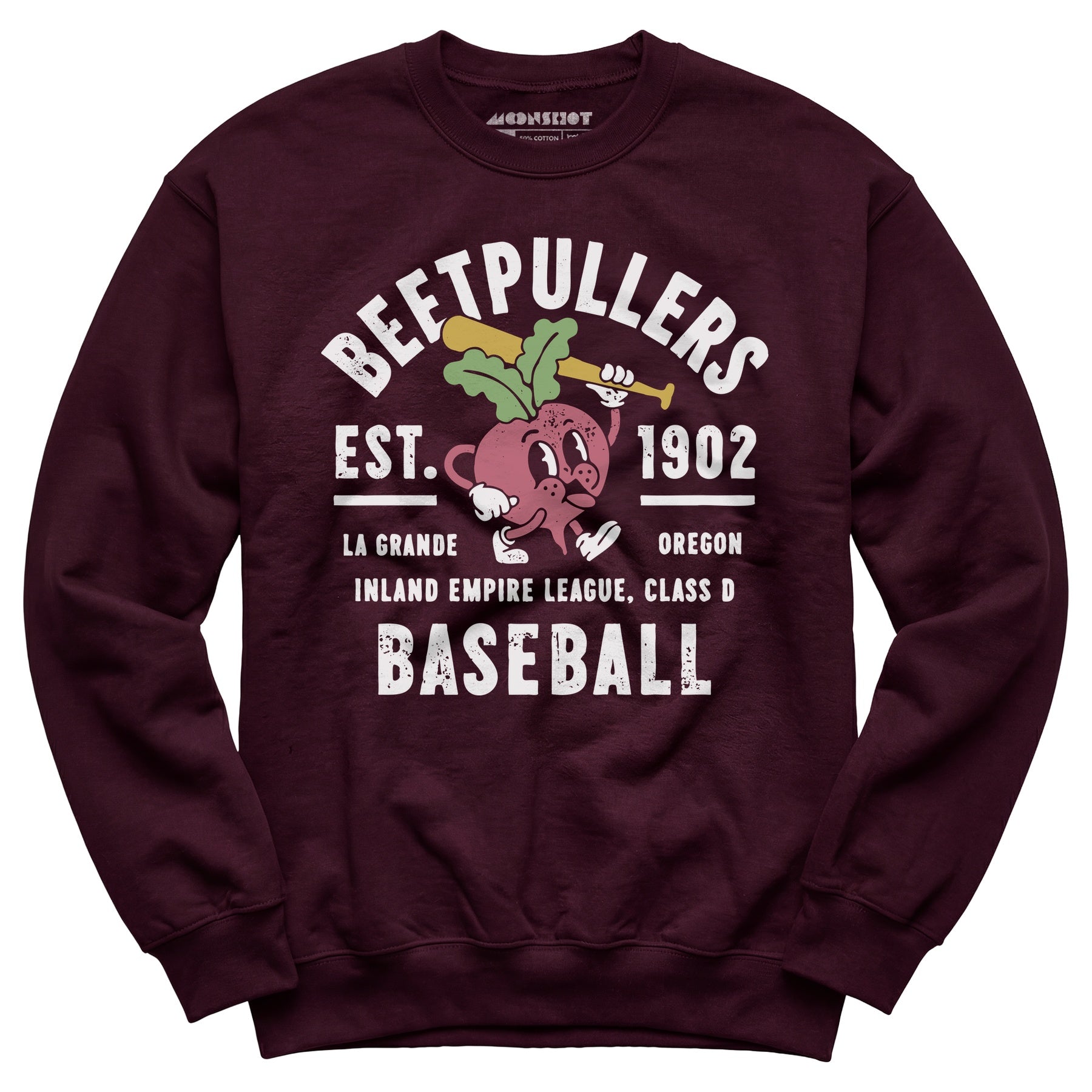La Grande Beetpullers - Oregon - Vintage Defunct Baseball Teams - Unisex Sweatshirt