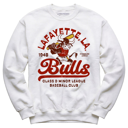 Lafayette Bulls - Louisiana - Vintage Defunct Baseball Teams - Unisex Sweatshirt