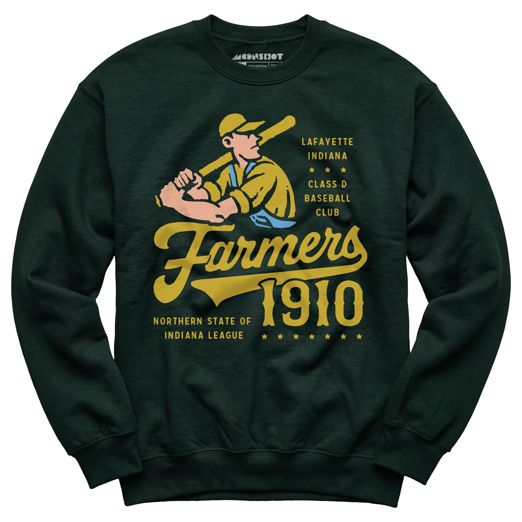 Lafayette Farmers - Indiana - Vintage Defunct Baseball Teams - Unisex Sweatshirt